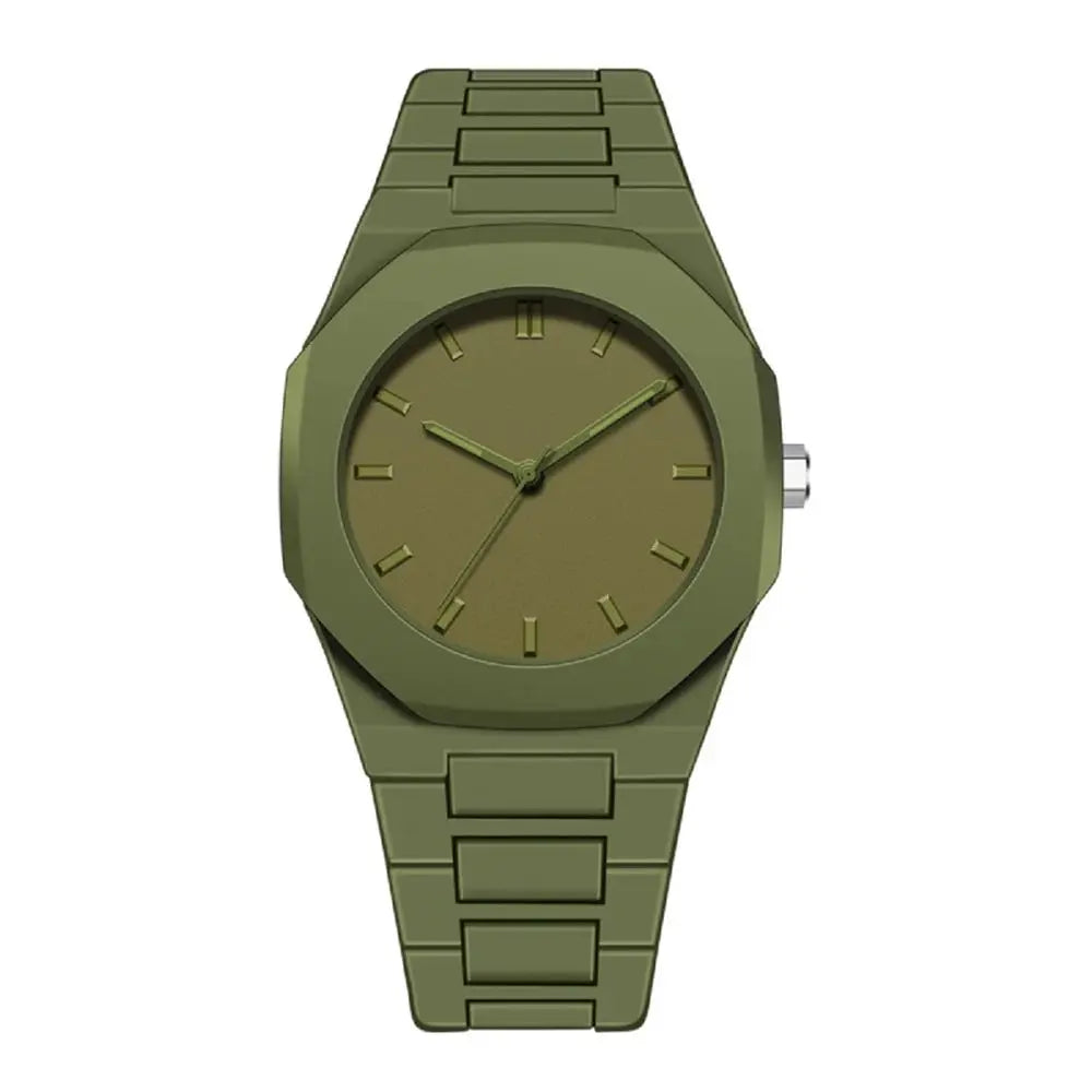 2025 New Modern Simple Creative Sports and Leisure Watch Creative Design Waterproof Quartz Movement Energy Watches Gift for Men Good Vibrations