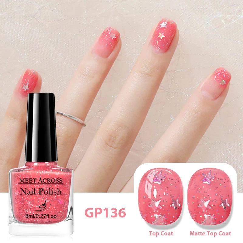 8ml Peel Off Water-Based Nail Polish Red Nails Fast Drying Long-Lasting Nail Art Polish DIY Design No Need Lamp Cure Manicure Good Vibrations