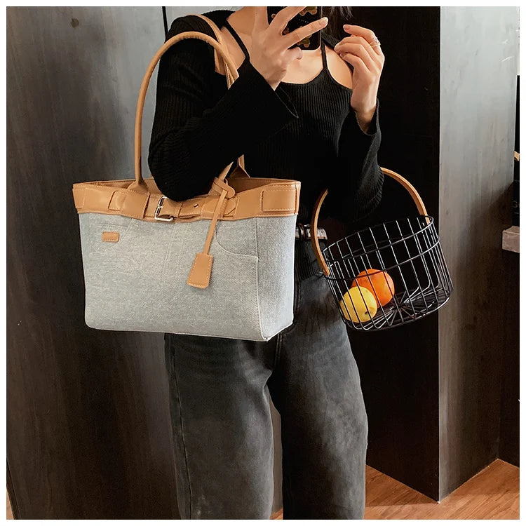 Elegant Solid Color Crossbody Bag - Designer Leather Messenger Purse With Retro Minimalist Charm And Large Capacity Features Good Vibrations