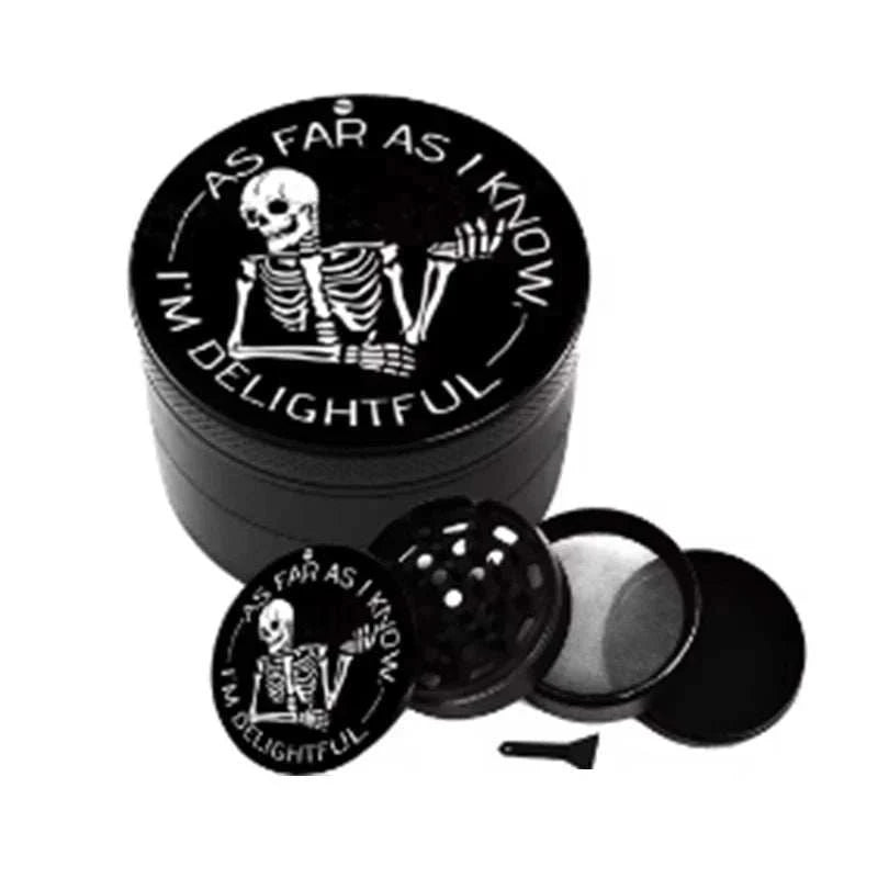 NEW Pink 4-Layer Aluminum Alloy Spooky Grinder
