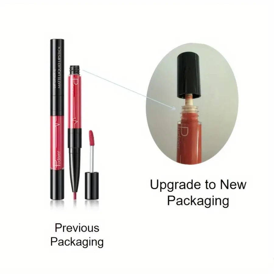 Ultra-Precise Waterproof Lip Liner - Lip Liners with High Pigment, Smooth, Sweatproof, Long-Lasting Wear for Perfect Lip Contour Good Vibrations