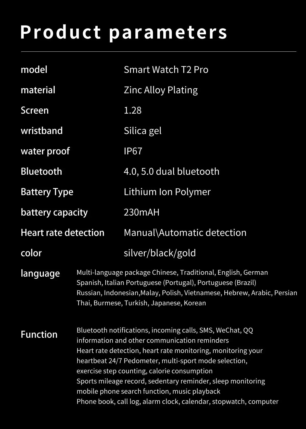 New Women Bluetooth Call Smart Watch HeartRate Blood Pressure Monitoring Smartwatches IP67 Waterproof Men Smartwatch+Box Good Vibrations Adult Super Store