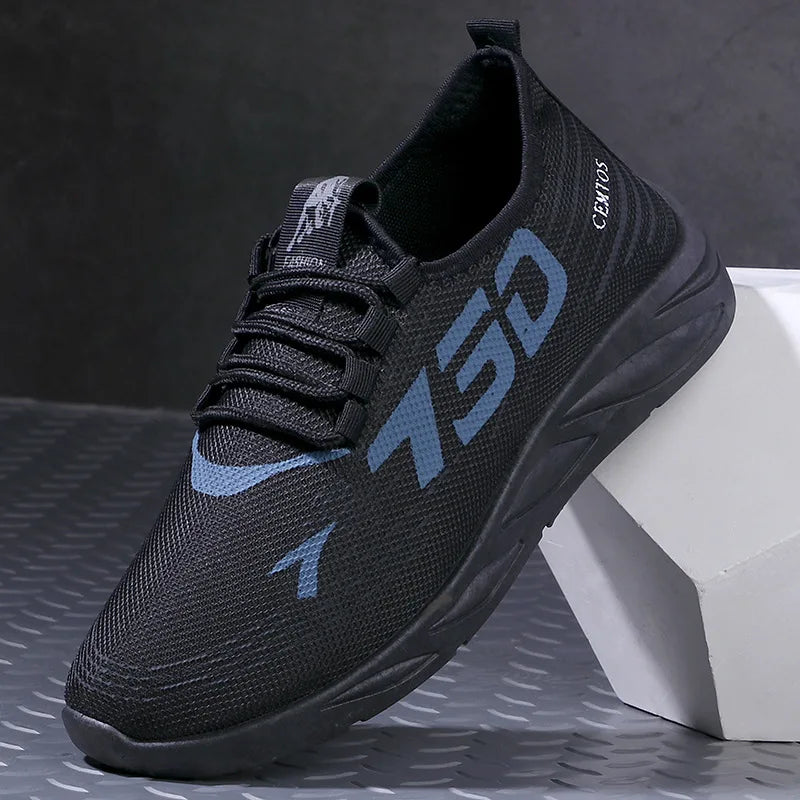 Sneakers for Men Fashion Men's Casual Sneakers Comfortable Breathable Running Tennis Shoes Zapatillas De Hombre Good Vibrations