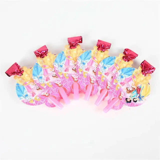 Princess Party Decorations Kids Girls Birthday Supplies Include Paper Cup Plate Napkin Balloon Banner Tablecloth Cake Topper Good Vibrations