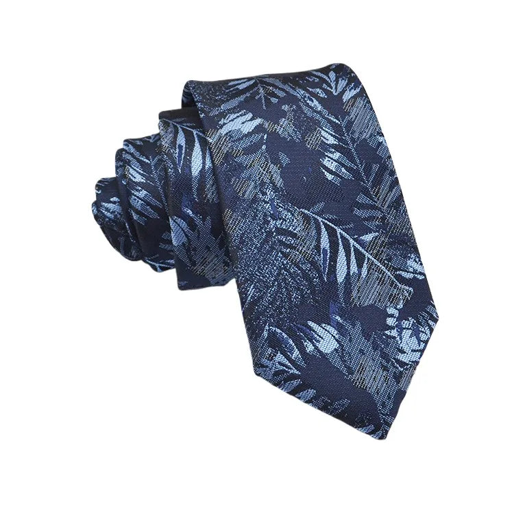 35 Styles Men's Silk Ties Jacquard Dot Floral 8cm Necktie Accessories Daily Wear Shirt Suit Cravat Wedding Party Gifts Neck Tie Good Vibrations