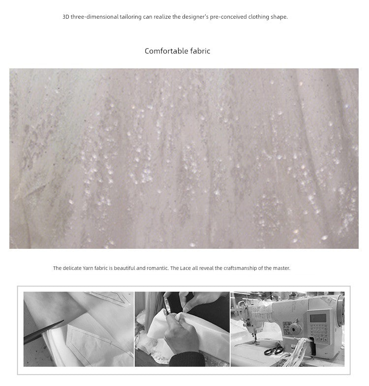 Classy Long Sleeves Arms Hiding Retro Small Light Wedding Dress