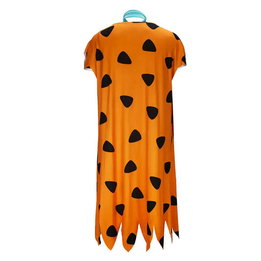 Anime Fred Flintstone Cosplay Costume Character Play Suit For Men Halloween Carnival Party Outfits Fancy Dress Good Vibrations