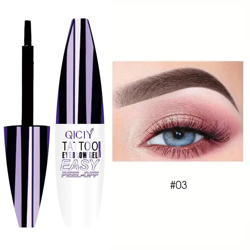Dyeing Eye Brow Tattoo Tint Peel Off Eyebrow Eyeliner Freckles Dye Cream Waterproof Eyebrow Enhancer Gel Make Up Cosmetic Tool Good Vibrations
