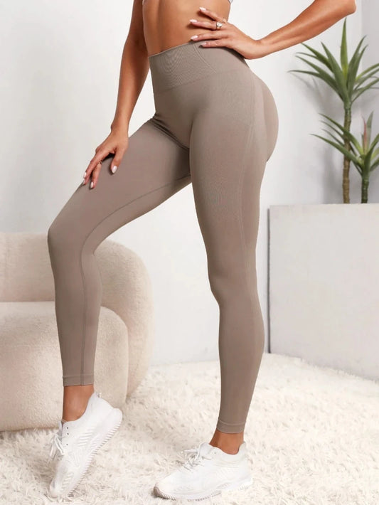 New High Waist Yoga Pants for Women - Tummy Control Leggings, Stretchy Soft Workout Running Pants, Comfortable Gym Sports Pants" Good Vibrations