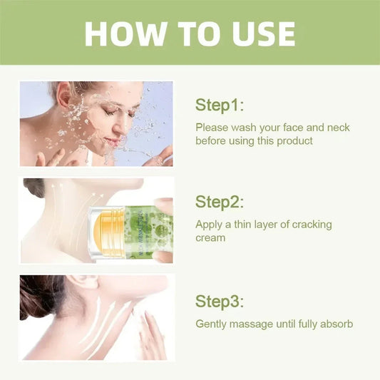 Neck Wrinkle Stick – Neck & Hand Care, Gentle & Low-Irritation, Whitening, DIY Skincare, Certified, Unisex, For All Skin Types Good Vibrations