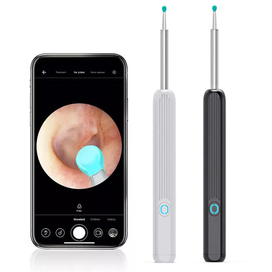 HD Intelligent Visual Luminous Ear Spoon Visual Ear Collecting Endoscope Set Smart Visual Ear Cleaner Wax Removal Tool Good Vibrations