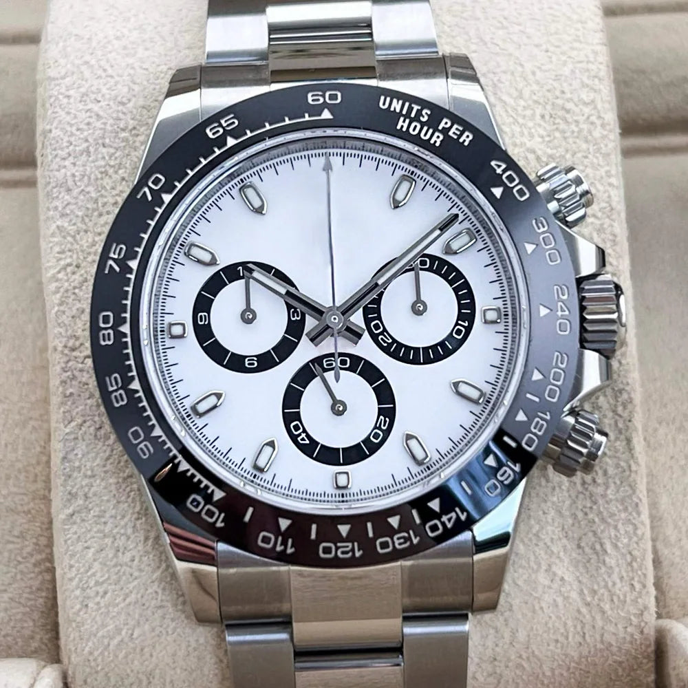 Men's Fine Watches Matched with Imported Mechanical Movements and Gift Boxes Good Vibrations