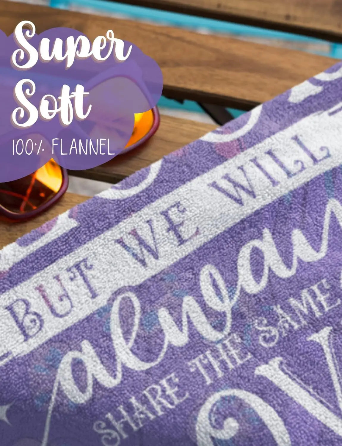 Bonus Mom Stepmom Gifts Blanket - Soft Throw Mother's Day Birthday for Stepmother Good Vibrations