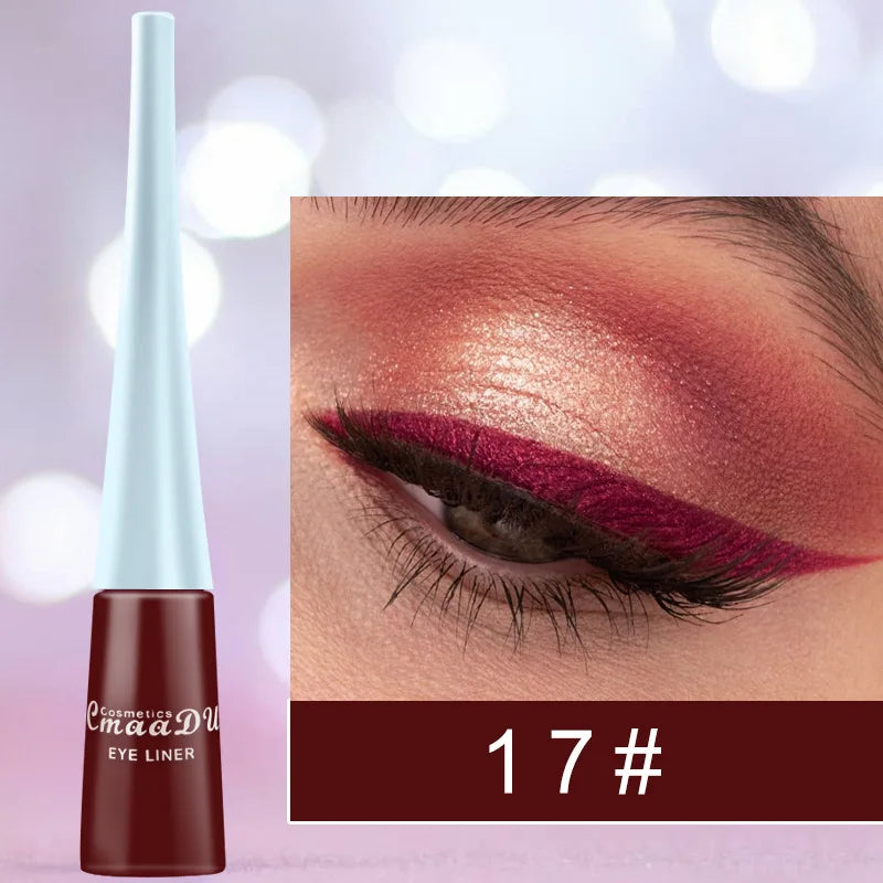 Eyeliner Waterproof Cosmetics for Women Female Makeup Korean Make Up Tool Shadow of Eyes Eye Liner Eye Shadow Makeup Eye Pencil Good Vibrations