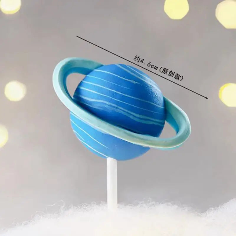 Astronaut Theme Cake Topper Planet Space Rocket Spaceship Birthday Decor Kids Boy Girl Birthday Party Baby Shower Decoratings Good Vibrations
