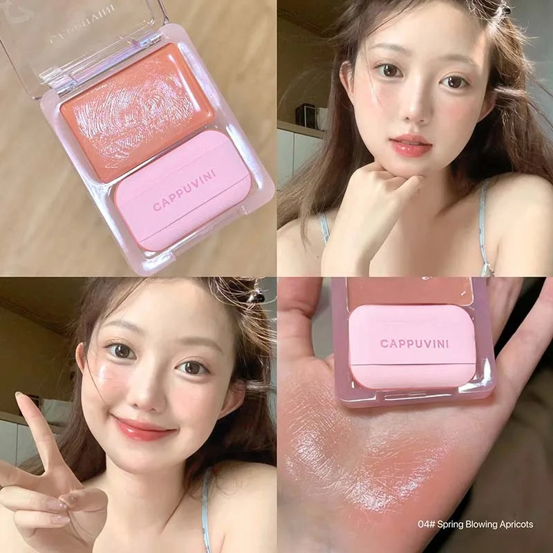 Yuanqi Blush Cream Is A Moisturizing And Evenly Pigmented Blush With Natural Light Swelling Color And Girlish Pink Blush Good Vibrations