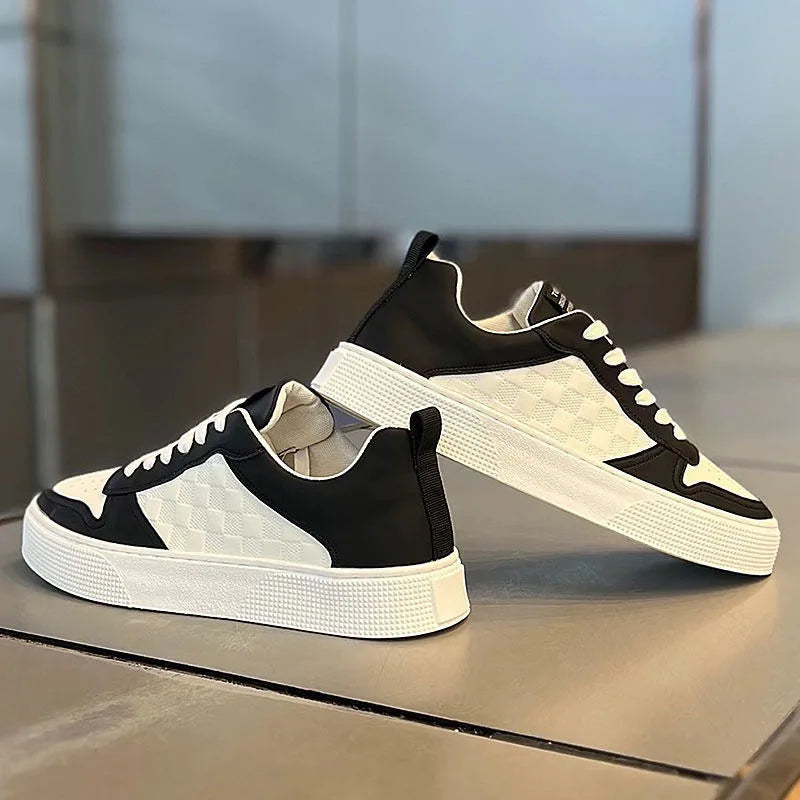 2025New Men's Sneakers White Casual Shoes Tennis Training Shoes for Men Comfort Board Shoes Sport Running Shoe Zapatillas Hombre Good Vibrations
