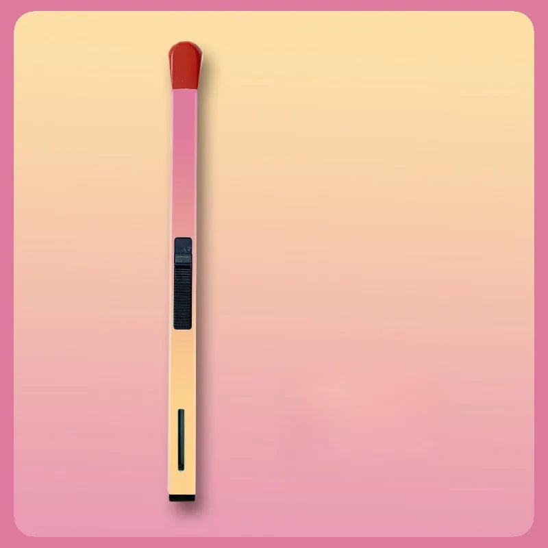 Portable Visual Window Large Match Lighter Windproof Open Fire Butane Inflatable Portable Candle Kitchen Lighter Good Vibrations Adult Super Store