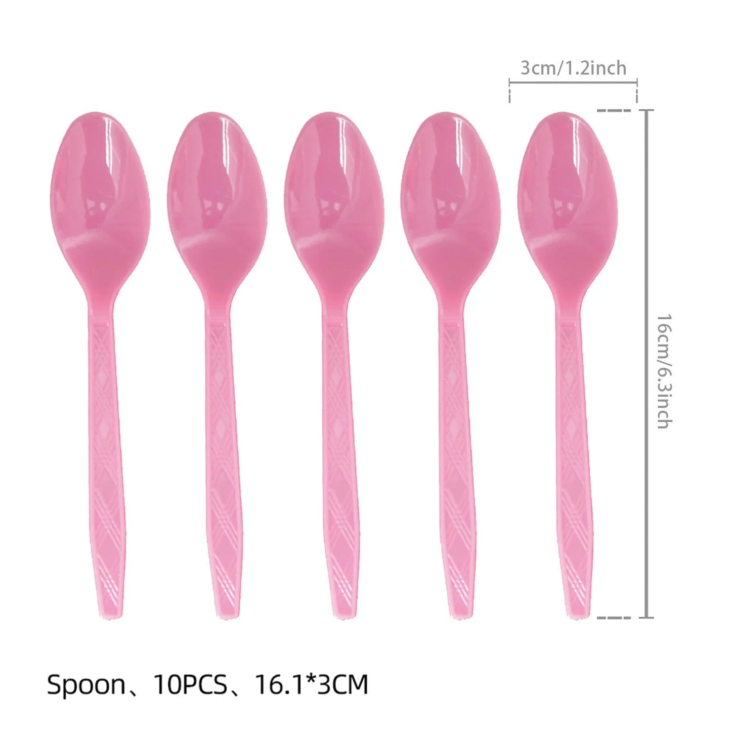 Pink Bow Tie Disposable Tableware Birthday Party Supplies Festival Tableware Pink Pattern Plate Mat Disposable Paper Cups Knive Good Vibrations