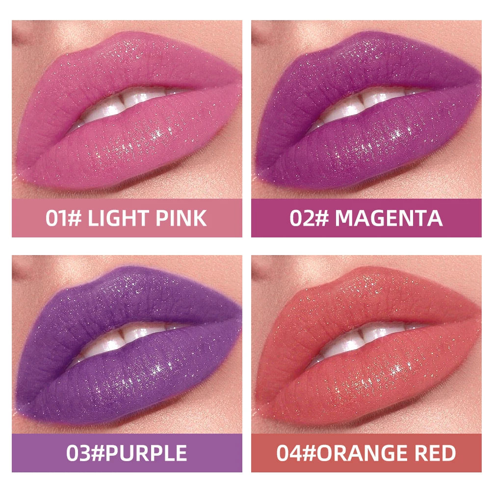 Lip-shaped lipstick seal Sip into makeup lazy blush lipstick Matte makeup effect Moisturizing lip gloss Waterproof non-stick cup Good Vibrations