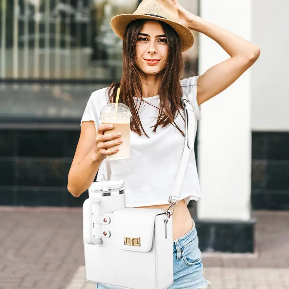 Outdoor Portable Crossbody Water Cup Storage Bag With Adjustable Shoulder Strap New Hot Design Good Vibrations Adult Super Store