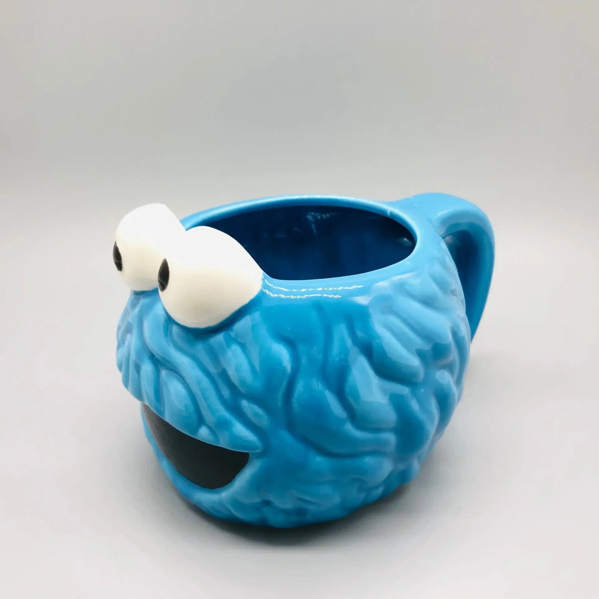 Cartoon Sesame Elmo Coffee Mug Fuuny Monster Cute Water Cup Kawaii Ceramic Milk Tea Mug Office Drinking Cup House Drinkware Good Vibrations