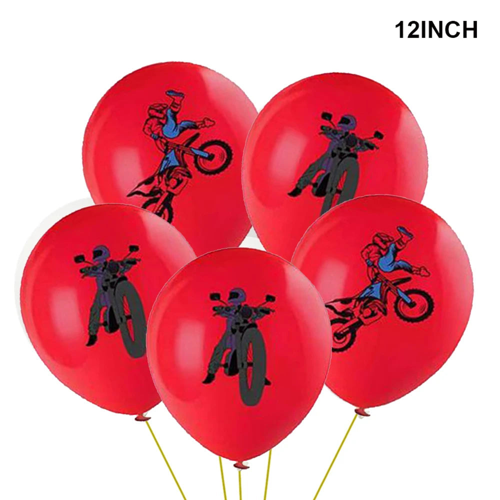 Motorcycle/Dirt Bike Birthday Party Decor Good Vibrations
