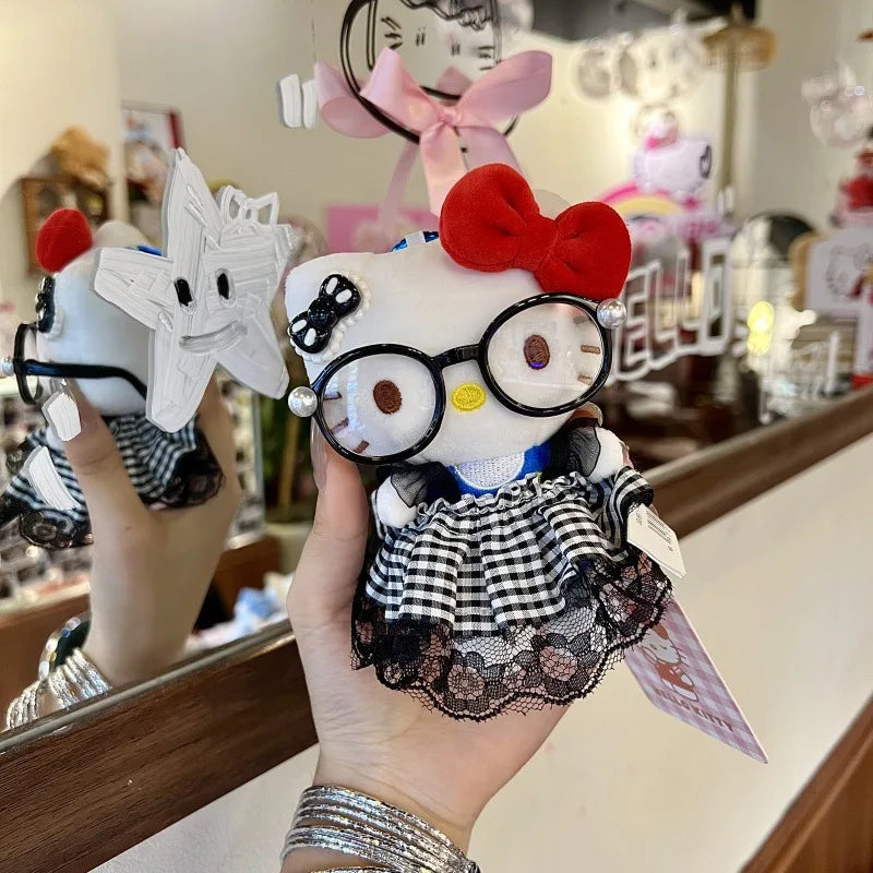 Hellokitty Doll Keychain Pack Packaging Decoration Hellokitty Hold Red Can Pendant Cute Gift Accessories Toys Good Vibrations