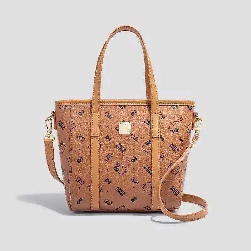 Hello Kitty Handbags Women Fashion Satchel Portable Tote Purses and Handbags Crossbody Bags for Women Designer Bag Good Vibrations