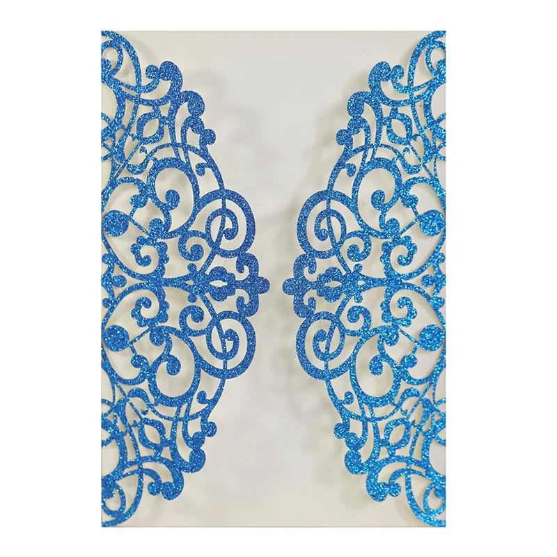 10Pcs Wedding Invitations Cards Tags Vintage Wedding Bridal Shower Engagement Sweet Birthday Gift Greeting Card Party Supplies Good Vibrations