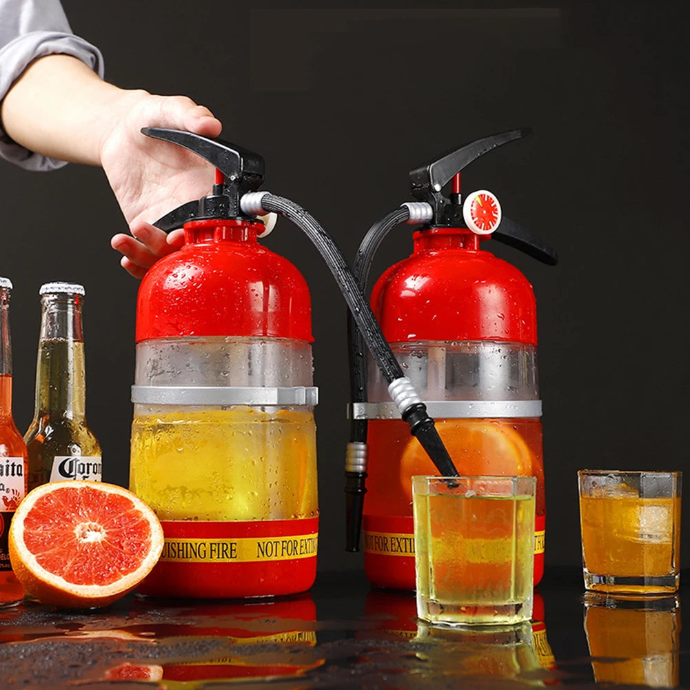 1.5L Wine Drink Dispenser Fire Extinguisher Pourer Party Beer Dispenser Beverage Wine Spirits Beer for Party Bar Accessory Good Vibrations Adult Super Store