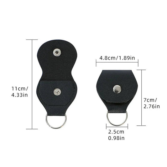 1pc Pocket Hug Keychain Pocket Hug Coin Holder Keychain Double Sided Coin Thoughtful Gifts PU Keychains for Long Distance Good Vibrations