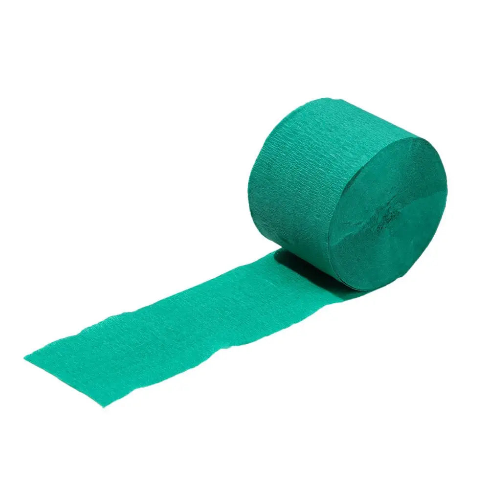 1 Roll DIY Party Supplies Baby Shower Decoration Garland Photography Backdrops DIY Paper Crepe Paper Streamers Wedding Decor Good Vibrations