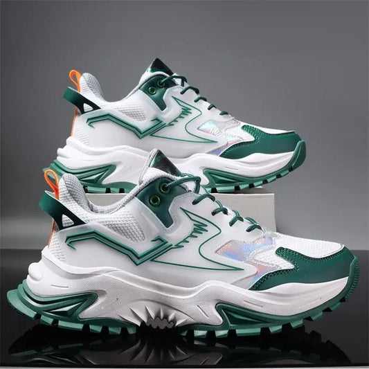 Men Sneakers Breathable Running Shoes 2025 Men Comfortable Black Casual Sneakers Outdoor Fashion Casual Shoes Zapatos De Mujer Good Vibrations