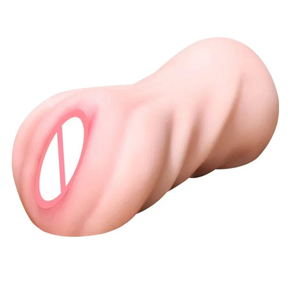 Realistic textured male masturbator sex toy, soft pocket pussy, adult toy for men.