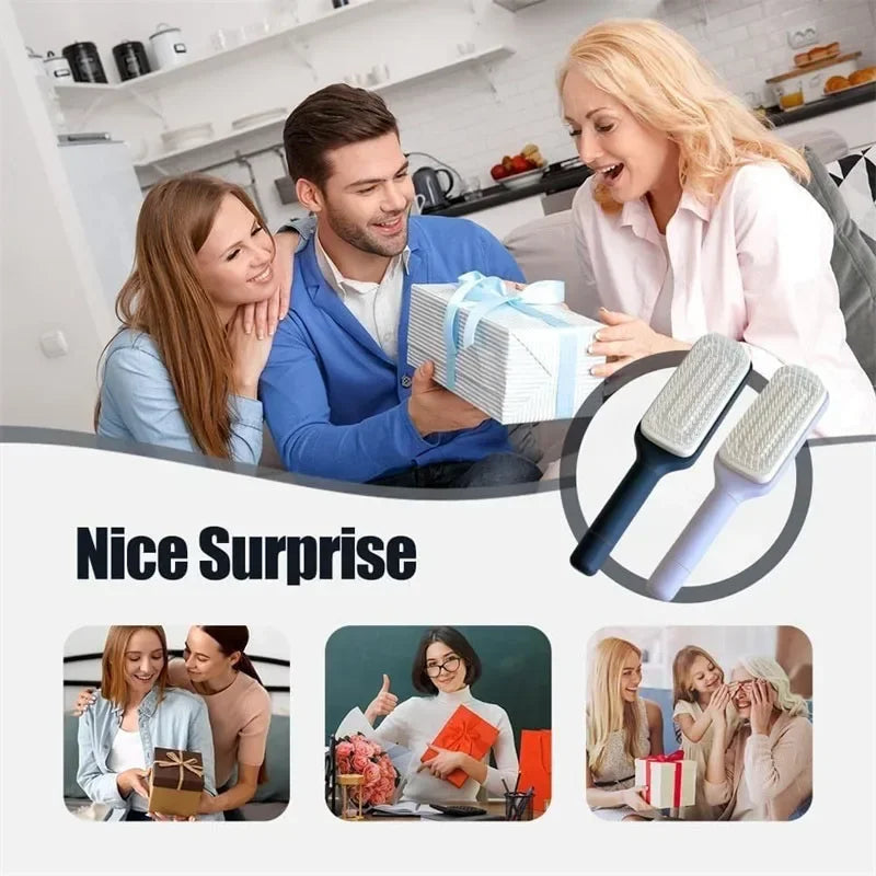 Rotatable Self Cleaning Hair Brush Telescopic Massage Airbag Comb Telescopic Cleaning Anti-static Hairdressing Air Cushion Comb Good Vibrations