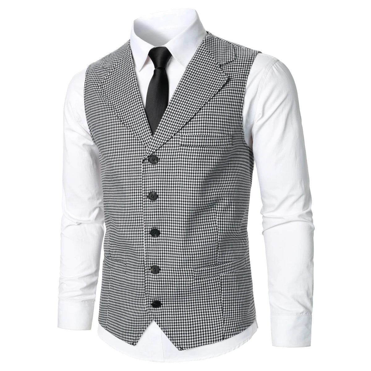 Men Suit Vest Coat Stripe Fabric Open Button Design Classic Design Causal Business Fashion Slim Fit Men Suit Good Vibrations