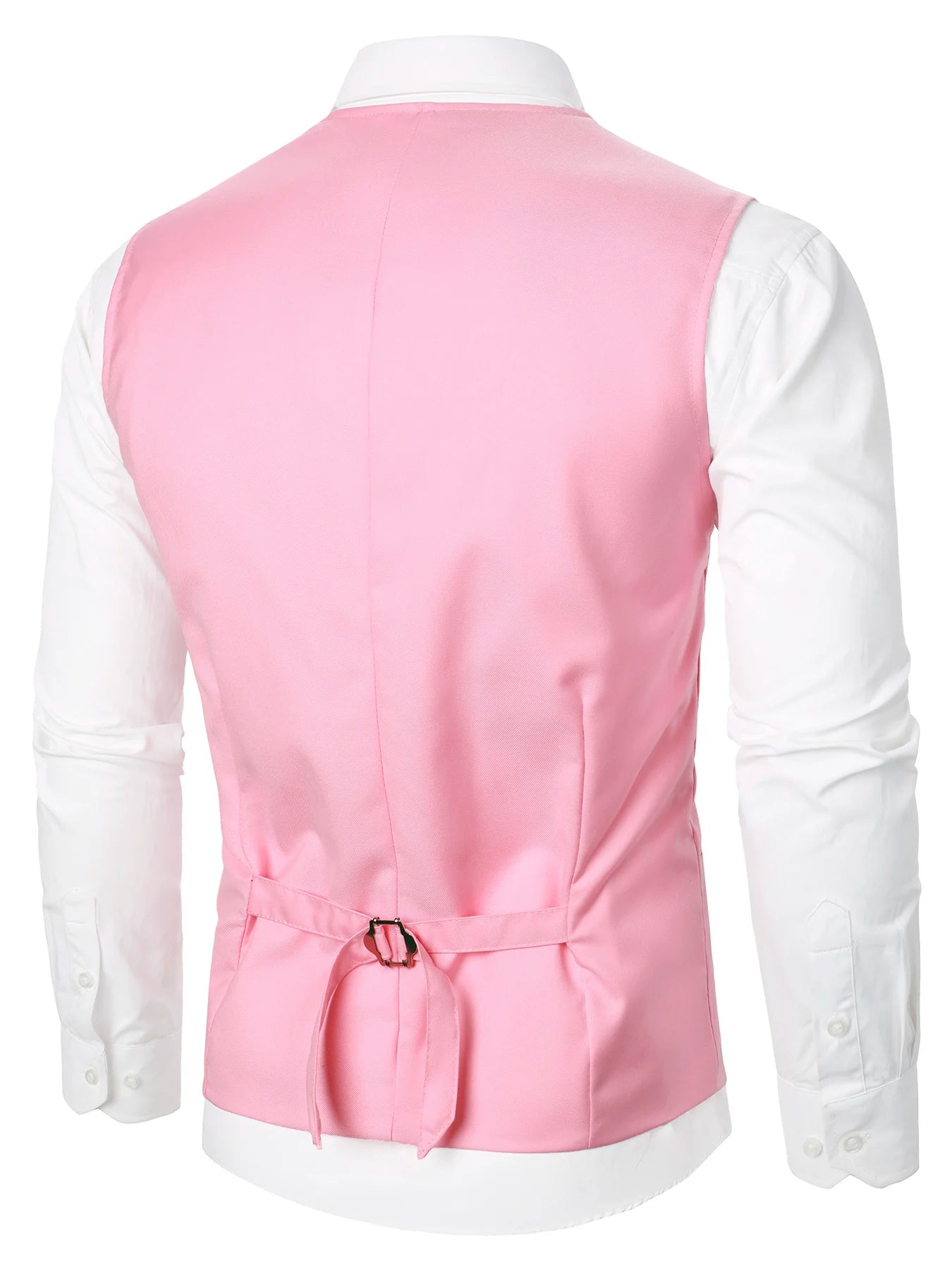 Men Suit Vest Coat Stripe Fabric Open Button Design Classic Design Causal Business Fashion Slim Fit Men Suit Good Vibrations