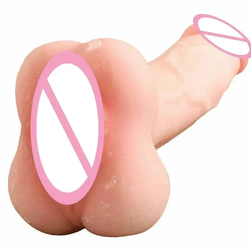 3D Tight Vagina Cover Silicone Male Jet Cup Simulation Vagina Masturbator Soft Vagina Cover Male Sex Toys Adult Erotic Products GOOD Vibrations