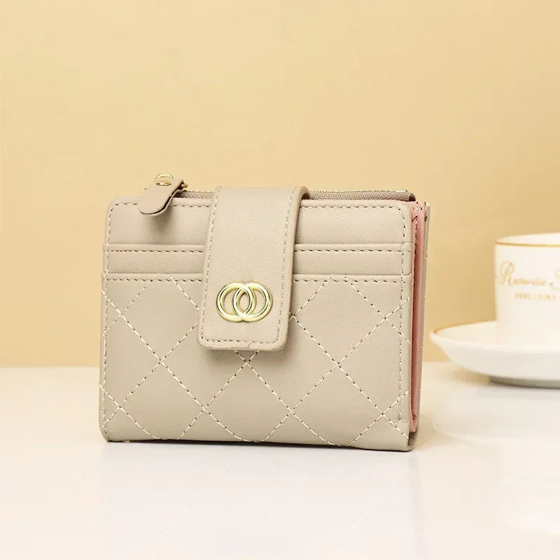 Women's Wallet Zipper&Hasp cute wallet Student Small PU Wallet Coin Purse Fashion Women Card Holder Lovely Money Bag Good Vibrations