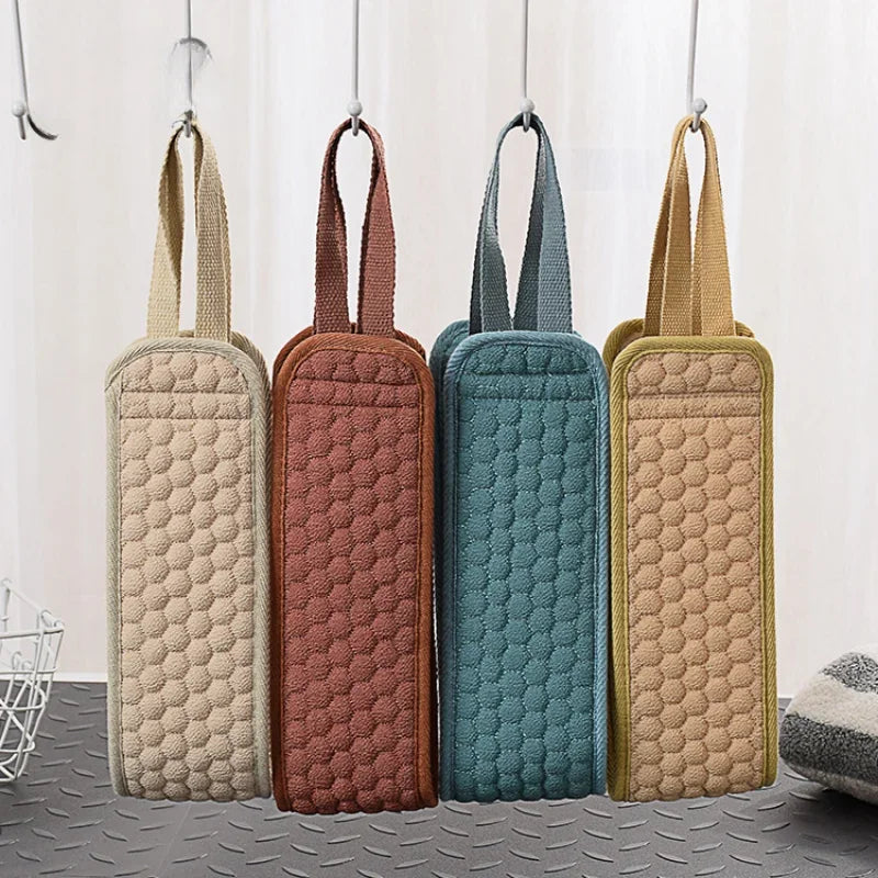 Shower Exfoliating Back Scrubber Bath Belt Towel Ball Glove Deep Mud Clean Korean Body Washcloth Japanese Rear Scrub Pull Strap Good Vibrations