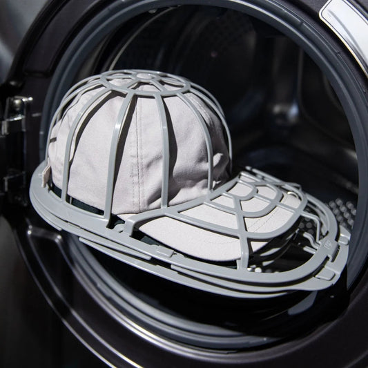 Hat Washer for Washing Machine, Hat Cleaner for Baseball Caps with Frame Cage Fit for Adult Cap Protector Racks Dishwasher Safe Good Vibrations