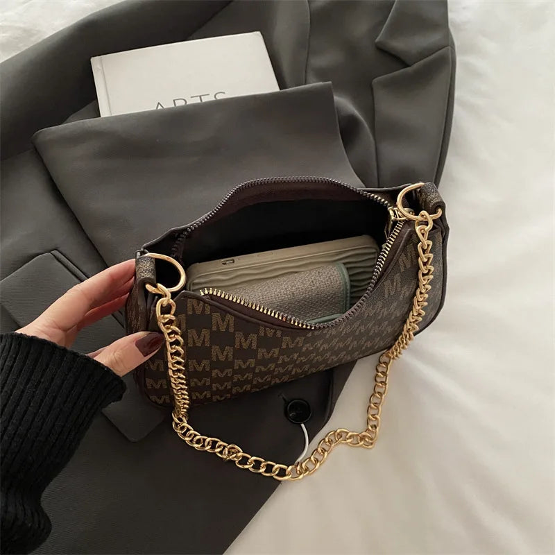 Vintage Style Square Handbag Crossbody Bag Adjustable Strap Women Messenger Shoulder Bag Sophisticated Accessory Tote Bag Purse Good Vibrations