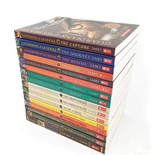 16 Books/Set Guardians of GaHoole Recommended Bestsellers Children's Graphic Novels for Kids Livro Livre Enfant Libros Good Vibrations