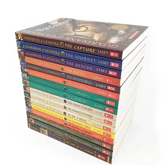 16 Books/Set Guardians of GaHoole Recommended Bestsellers Children's Graphic Novels for Kids Livro Livre Enfant Libros Good Vibrations