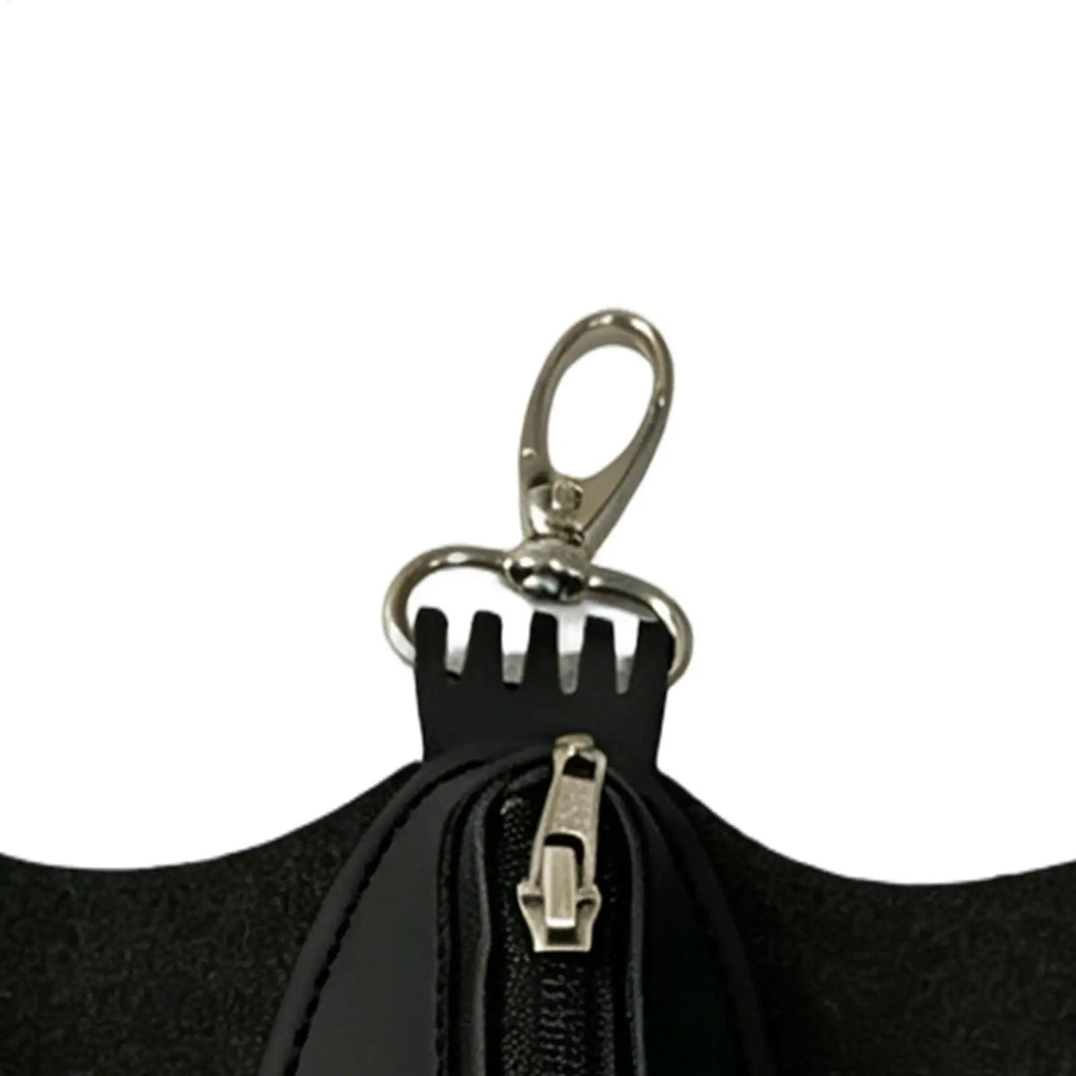 Coin Purse PU Leather Bat Gothic Bag Keychain Change Purse with Foldable Wings for Shopping Travel Work School Events Outdoor Good Vibrations