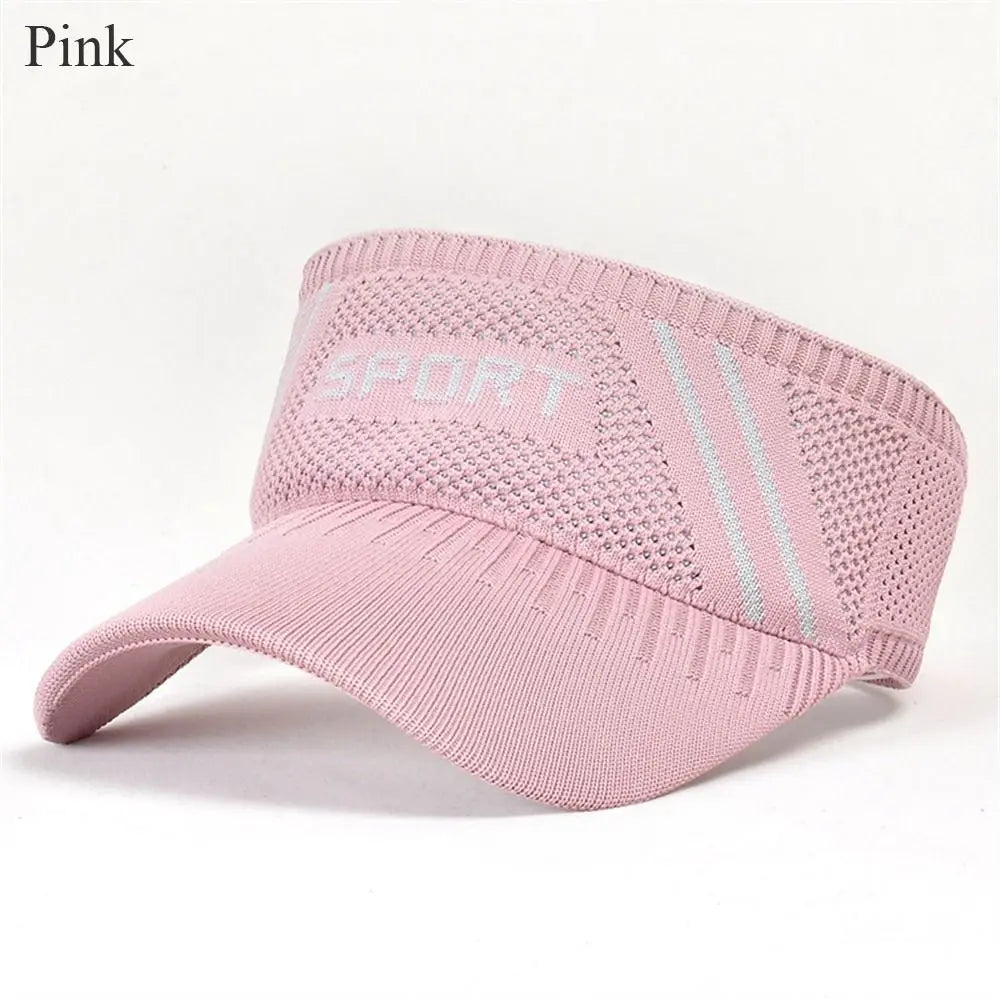Women Hats Sunscreen Baseball Cap Outdoor Sport Leisure Sun Protection Breathable Sunshade Hat Sun Hats Ponytail Hat Good Vibrations