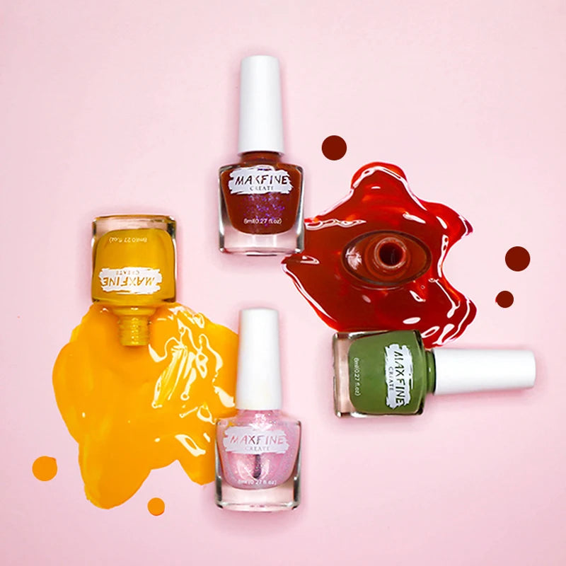 New Nail Polish Quick Dry No-bake Lasting Water-based Tearable Manicure Not Easy To Fade Semi-permanent Varnish Nail Art Good Vibrations