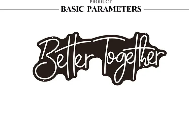 Better Together Neon Sign Wedding Decor Birthday Party Led Lights Wall Hanging Bedroom Personalize Engagement Gifts Neon Lights Good Vibrations