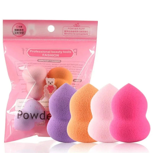 1pcs Professional Makeup Sponge Blush Foundation Puff Multi Shape Sponges Makeup Brushes Cosmeticos Brush Beauty Tools Good Vibrations
